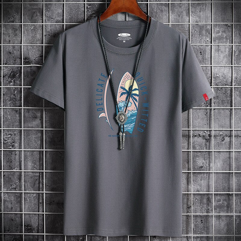 T-Shirt Oversize Graphic Anime Harajuku Homme