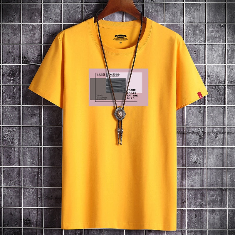 T-Shirt Col Rond Oversize Homme