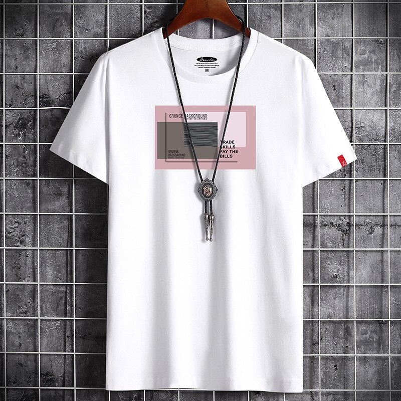 T-Shirt Col Rond Oversize Homme