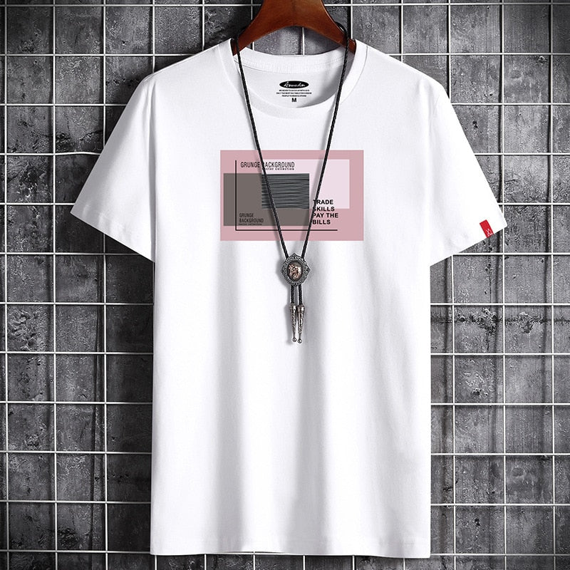 T-Shirt Col Rond Oversize Homme