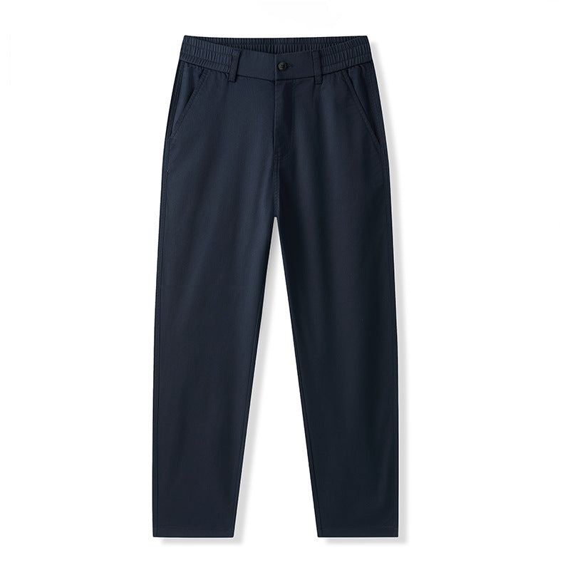 Pantalon Casual Slim Fit Taille Mi-Haute