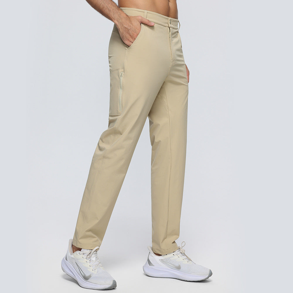 Pantalon Slim Fit Jambe Droite Homme
