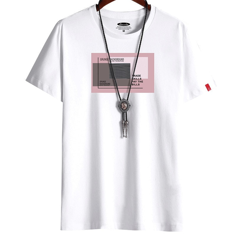 T-Shirt Col Rond Oversize Homme