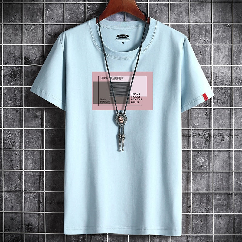 T-Shirt Col Rond Oversize Homme