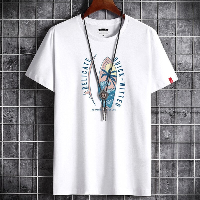 T-Shirt Oversize Graphic Anime Harajuku Homme
