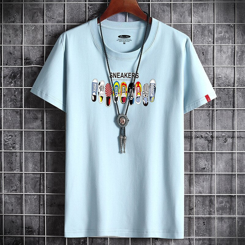 T-Shirt Oversize Graphic Anime Goth Vintage Harajuku Homme
