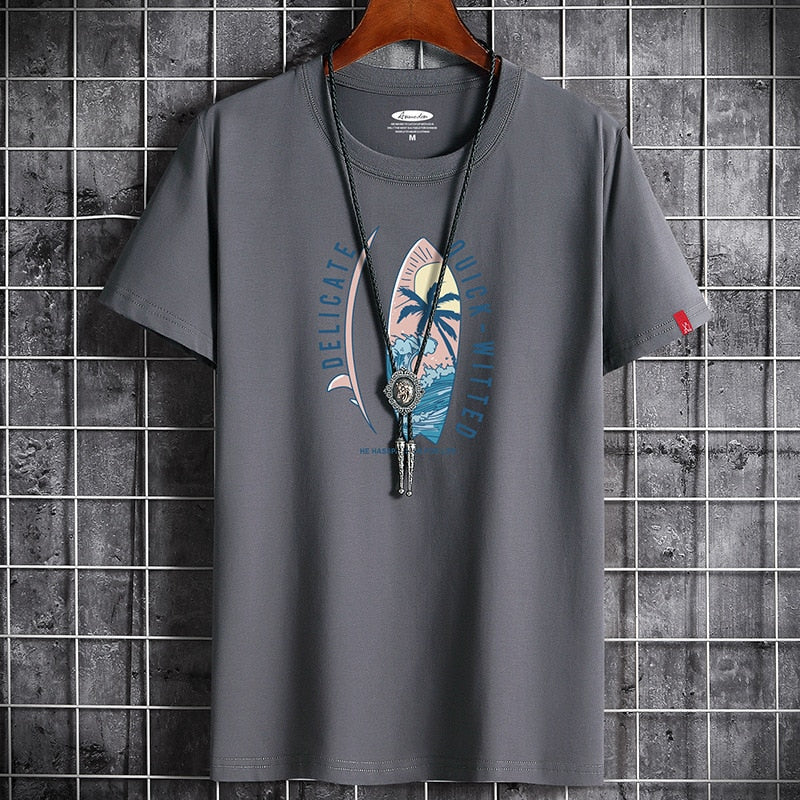 T-Shirt Oversize Graphic Anime Harajuku Homme