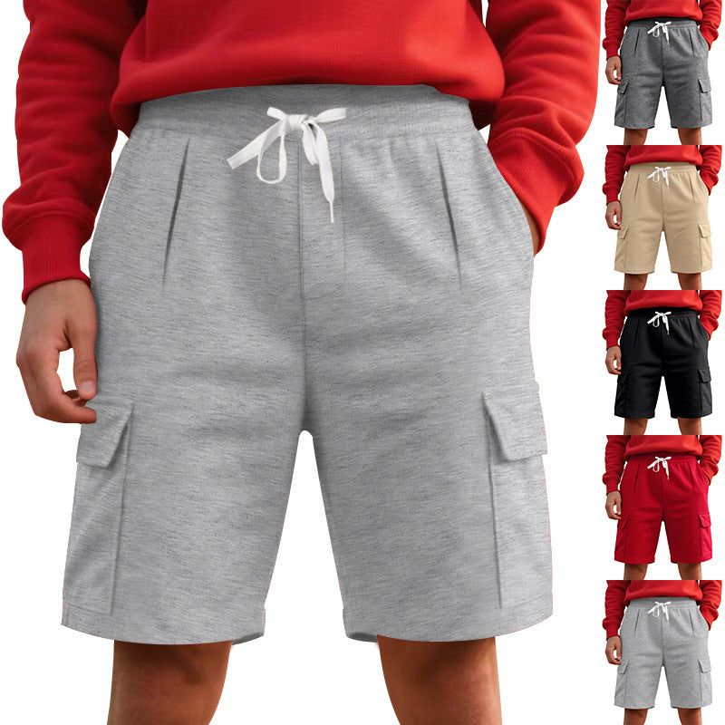 Short Workwear Multi-Poches Jambe Droite Homme