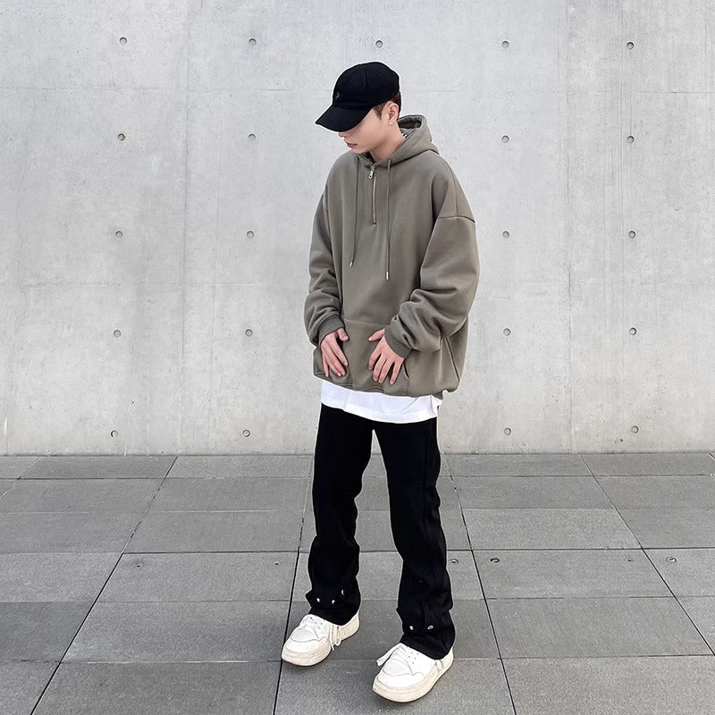 Jean Denim Flare Loose Fit Style Harajuku Homme