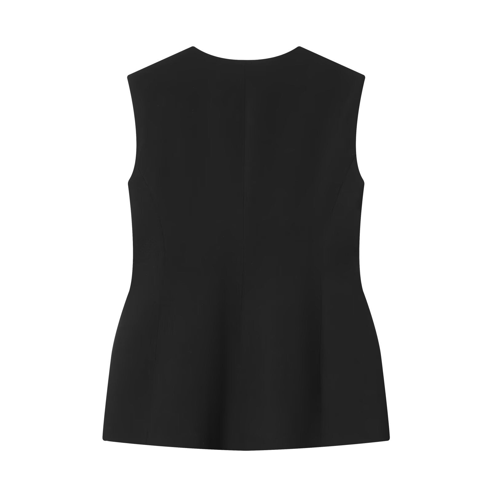 Ensemble Gilet Slim + Pantalon Droit Taille Haute