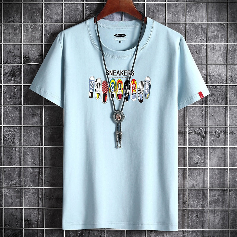T-Shirt Oversize Graphic Anime Goth Vintage Harajuku Homme