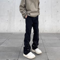 Jean Denim Flare Loose Fit Style Harajuku Homme