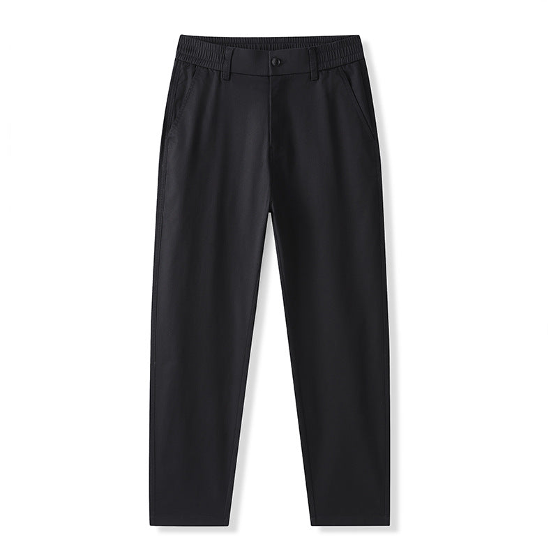 Pantalon Casual Slim Fit Taille Mi-Haute