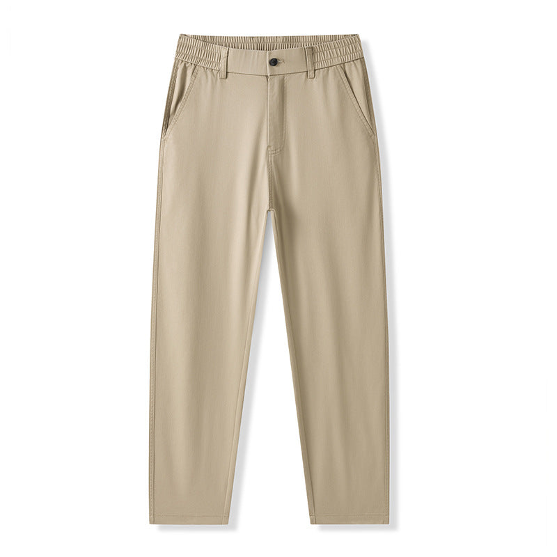 Pantalon Casual Slim Fit Taille Mi-Haute