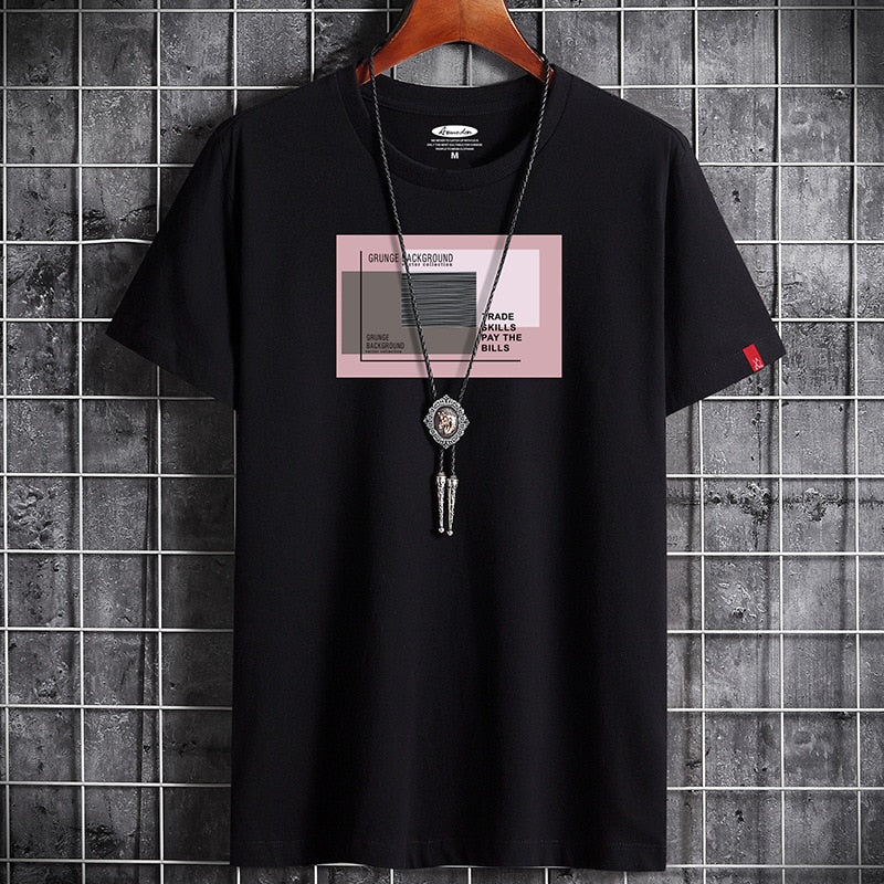 T-Shirt Col Rond Oversize Homme