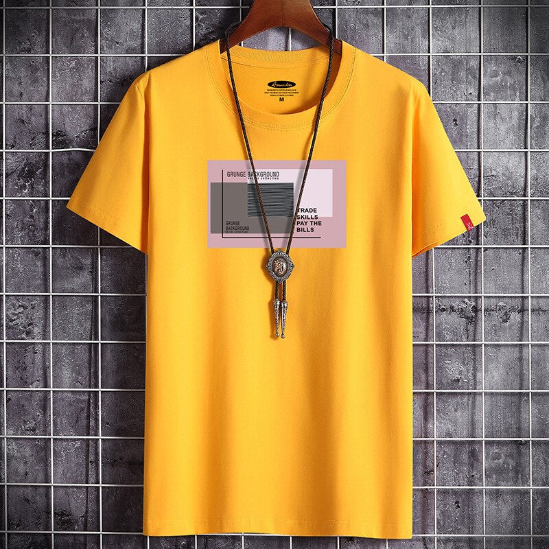 T-Shirt Col Rond Oversize Homme